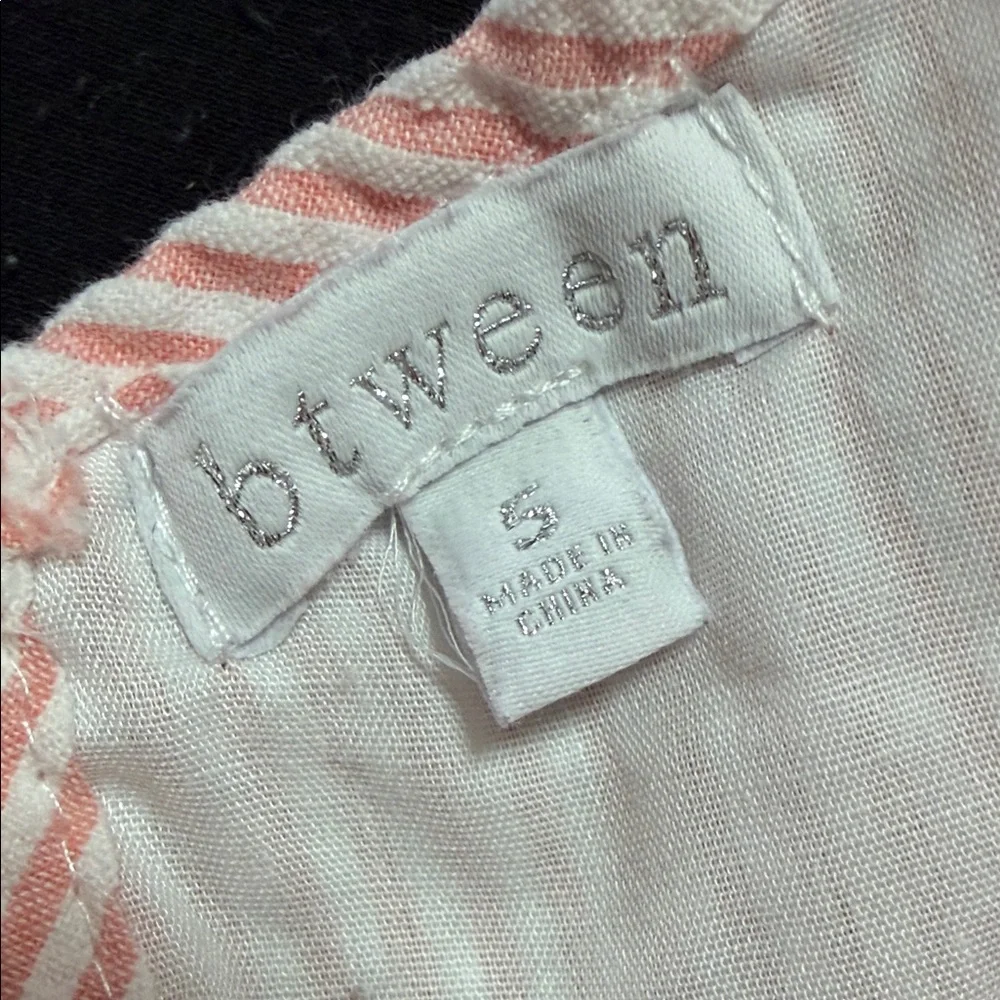 Pink Striped Baby Outfit